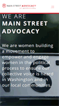 Mobile Screenshot of mainstreetadvocacy.com